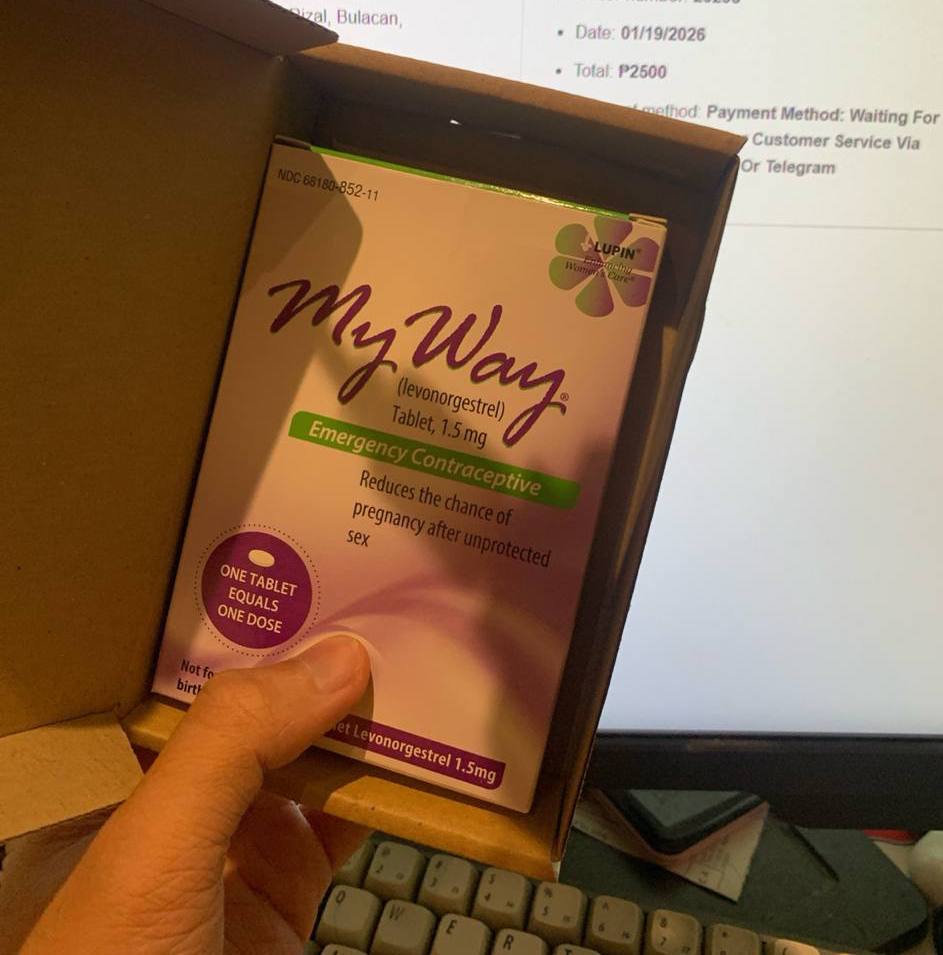 My Way® Morning After Emergency Contraceptive Pill | Levonorgestrel 1.5mg | USA 🇺🇸 photo review