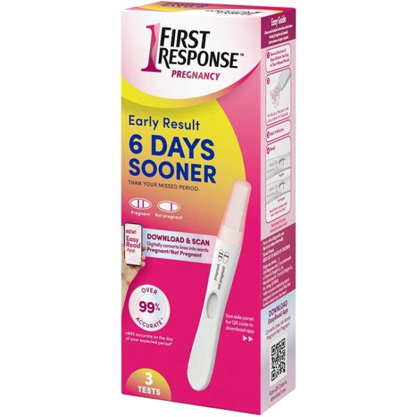 First Response® Early Result Pregnancy Test | 3 Tests/Box | Made In USA ...