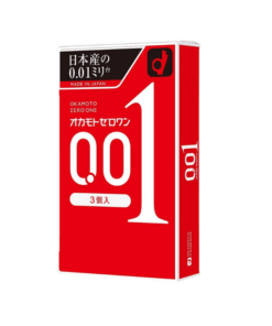 Okamoto® 001mm Original Male Condom | Box 3pcs | Made In Japan 🇯🇵