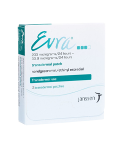 Evra® Contraceptive Patch | 6mg Norelgestromin + 0.60mg Ethinyl Estradiol (3 Patches/Box) | Origin: USA 🇺🇸
